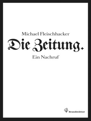 cover image of Die Zeitung